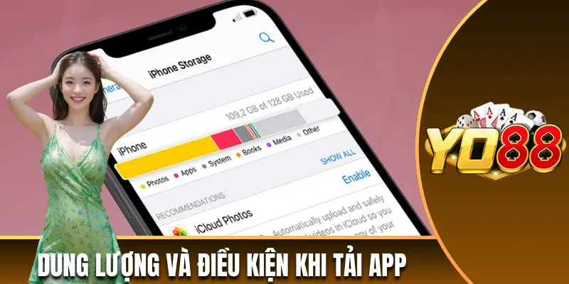 Tải ứng dụng về điện thoại cần dung lượng và điều kiện gì?